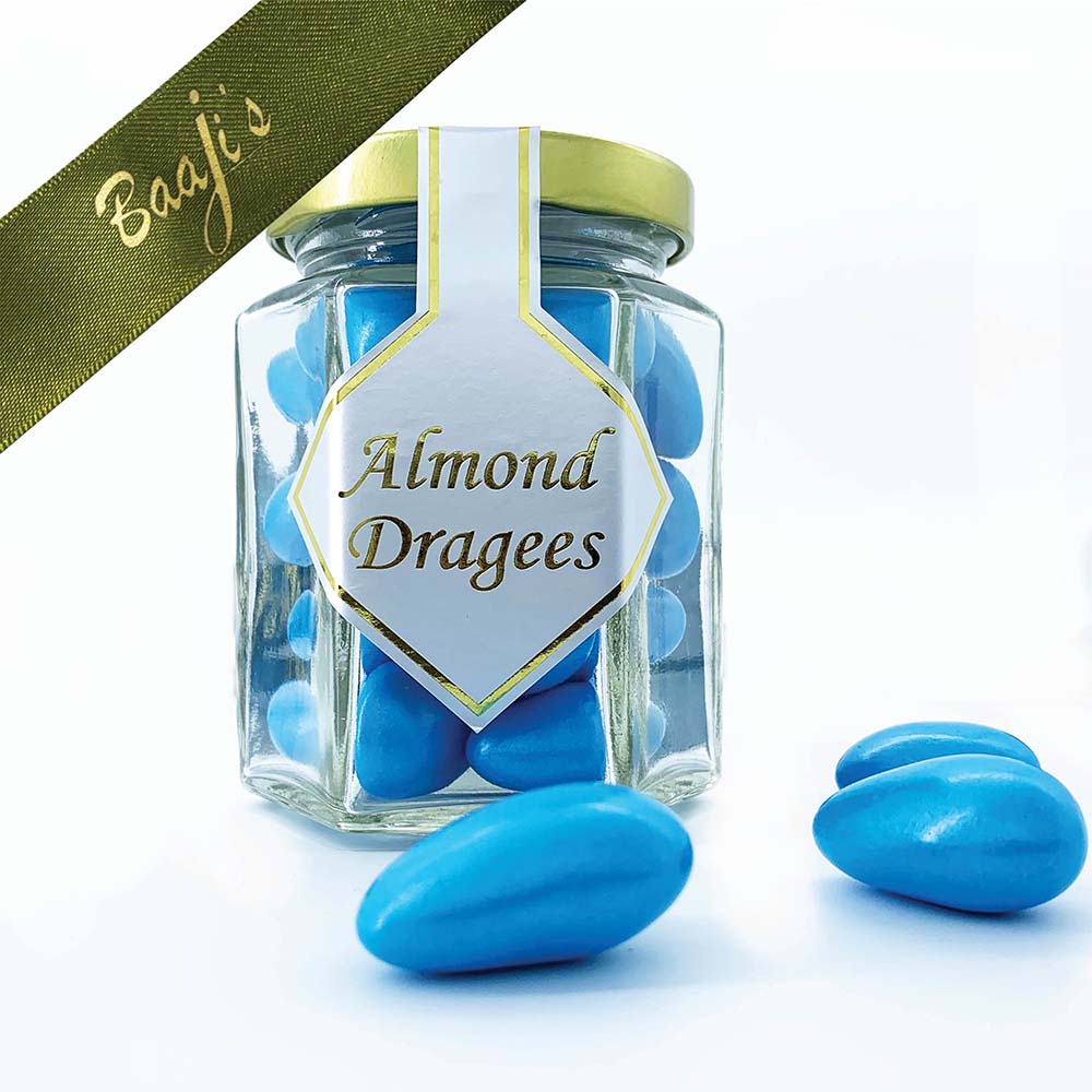 Blue Italian Chocolate Almond Dragees